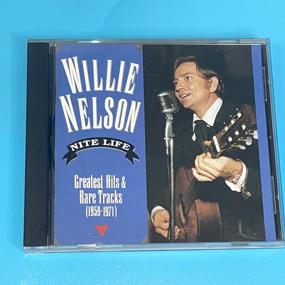 VERY RARE Willie Nelson Nite Life Greatest Hits & Rare Tracks (1959-1971) CD